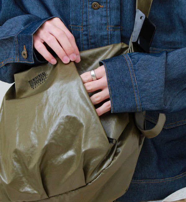 GLOSTER「【UNIVERSAL OVERALL】Surplus HOBO shoulder bag」|ショルダー・メッセンジャー|