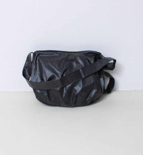 GLOSTER「【UNIVERSAL OVERALL】Surplus HOBO shoulder bag」|ショルダー・メッセンジャー|チャコールグレー