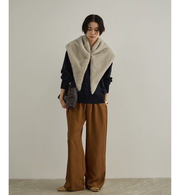 SALON adam et rope'「GENTLE SILK パンツ / セットアップ対応・新色追加」|シャツ・ブラウス|
