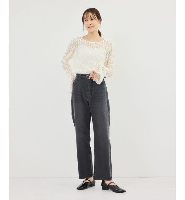 Rope&rsquo;Picnic「ベルスリーブレースカットトップス」|Tシャツ・カットソー|