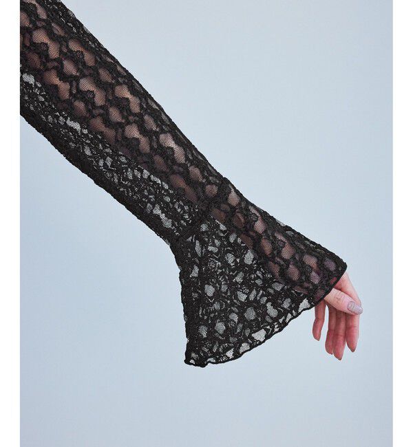 Rope&rsquo;Picnic「ベルスリーブレースカットトップス」|Tシャツ・カットソー|