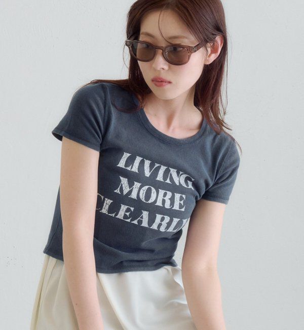  「【S.Mサイズ展開】ヴィンテージ加工ロゴTEE」|Tシャツ・カットソー|