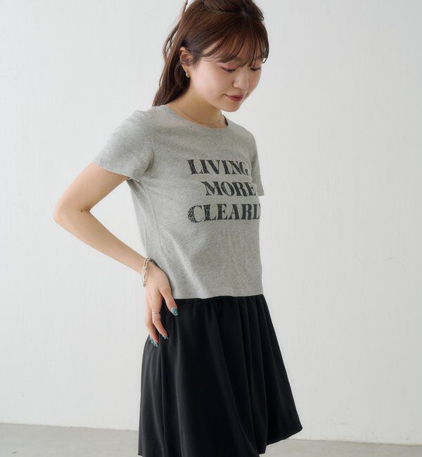  「【S.Mサイズ展開】ヴィンテージ加工ロゴTEE」|Tシャツ・カットソー|