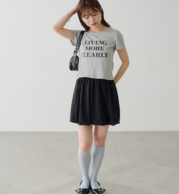  「【S.Mサイズ展開】ヴィンテージ加工ロゴTEE」|Tシャツ・カットソー|