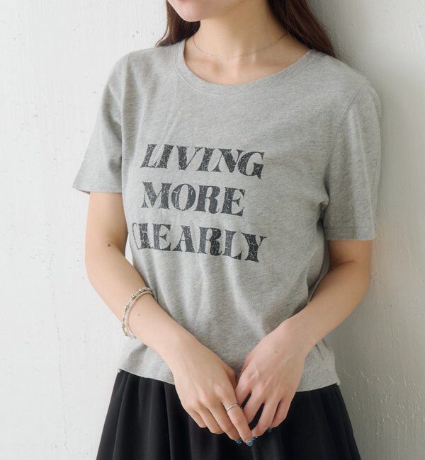  「【S.Mサイズ展開】ヴィンテージ加工ロゴTEE」|Tシャツ・カットソー|