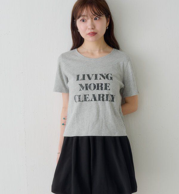  「【S.Mサイズ展開】ヴィンテージ加工ロゴTEE」|Tシャツ・カットソー|