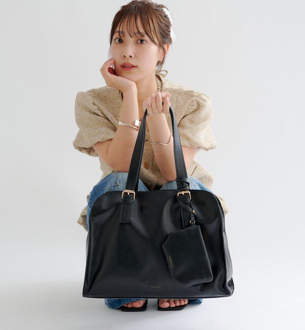  「【@sktnnm企画】ステッチラインボストンBAG」|トートバッグ|