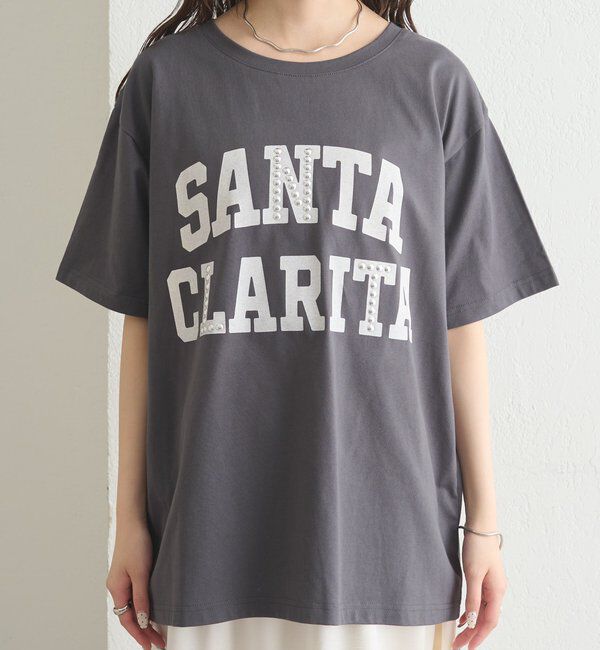  「スタッズロゴカレッジTシャツ」|Tシャツ・カットソー|