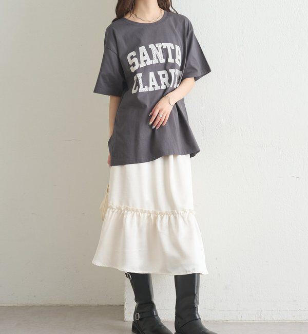  「スタッズロゴカレッジTシャツ」|Tシャツ・カットソー|