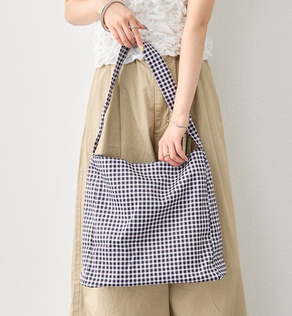  「ギンガムチェックトートBAG」|トートバッグ|