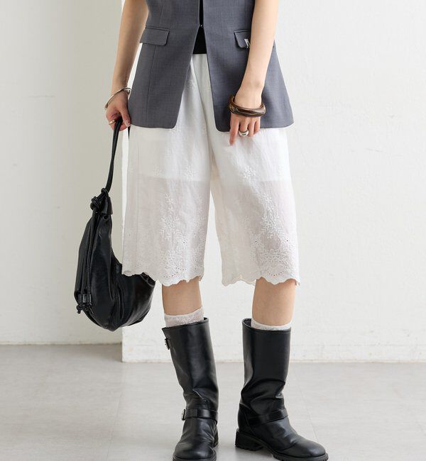  「スカラップレースハーフパンツ」|その他|
