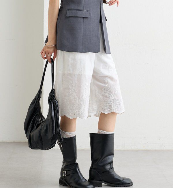  「スカラップレースハーフパンツ」|その他|