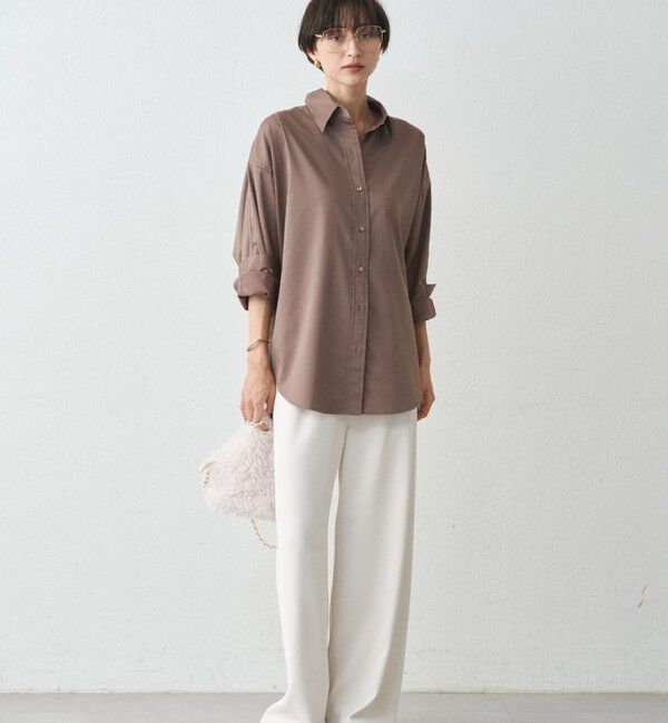  「《WEB限定/大人気につきリバイバル/累計販売１万枚達成》サテンBIGシャツ」|シャツ・ブラウス|