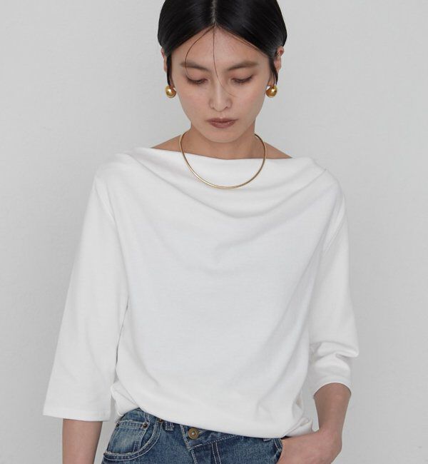  「ドレープカットソー」|Tシャツ・カットソー|