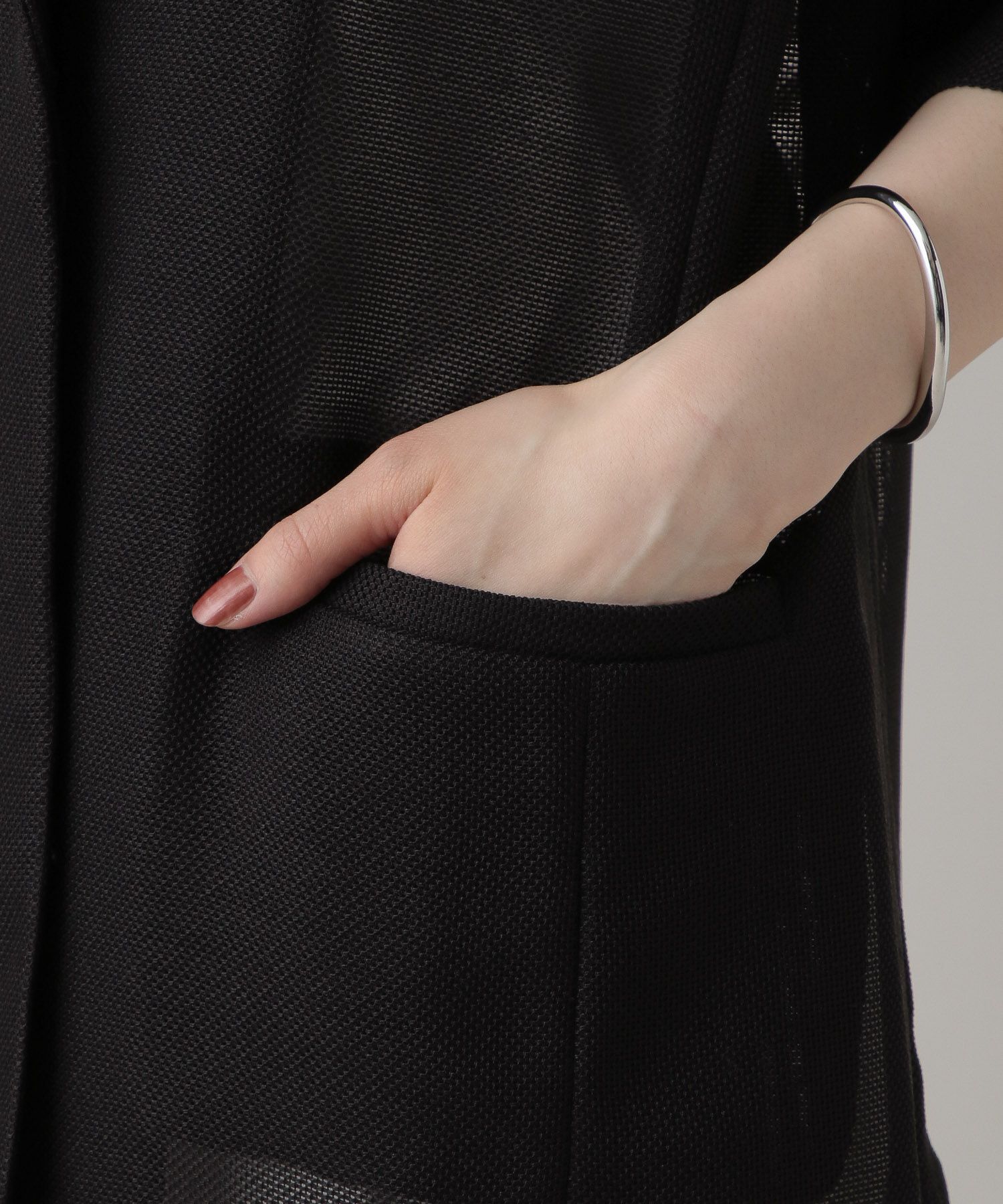 A part by 「【残り僅か!!】メッシュシングルジャケット_半袖」|その他|