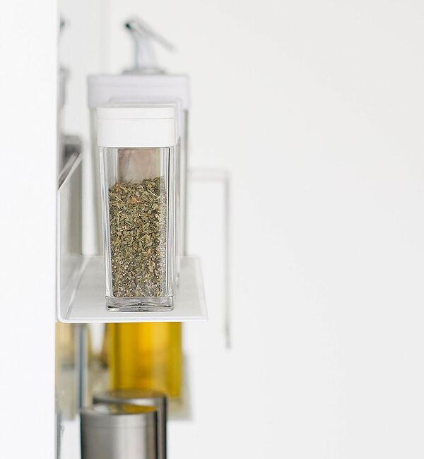 collex「【tower】マグネット キッチン棚 S 浮かせる収納 調味料ラック 小物整理」|食器・キッチングッズ|