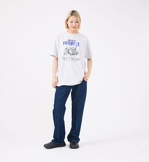 ABAHOUSE「【FRUIT OF THE LOOM/フルーツ オブ ザ ルーム】Print」|Tシャツ・カットソー|