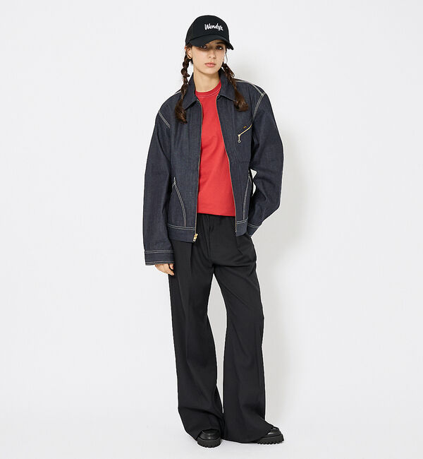ABAHOUSE「【Lee/リー 】DENIM ZIP UP BLOUSON/オーバーサイズ デニ」|その他|