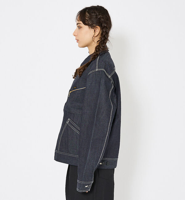 ABAHOUSE「【Lee/リー 】DENIM ZIP UP BLOUSON/オーバーサイズ デニ」|その他|