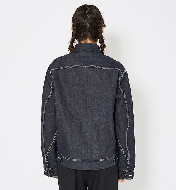 ABAHOUSE「【Lee/リー 】DENIM ZIP UP BLOUSON/オーバーサイズ デニ」|その他|