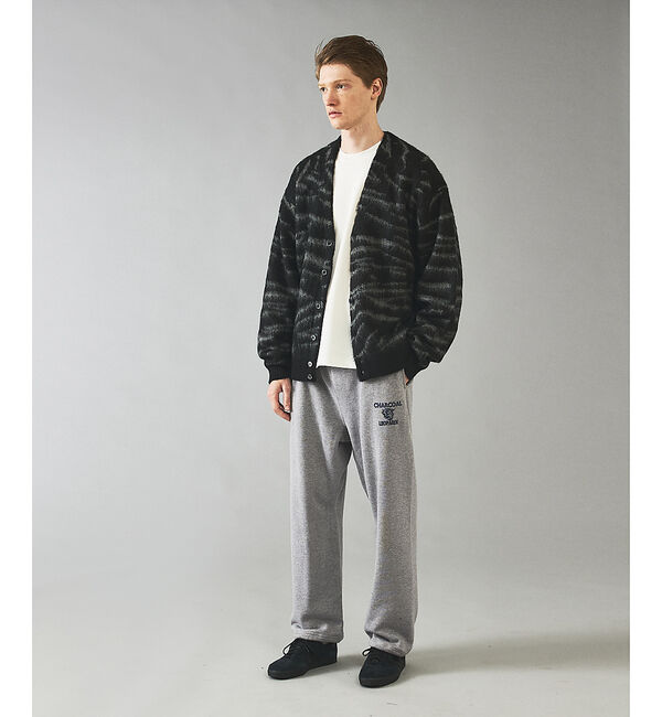 ABAHOUSE「【PENNEYS/ぺニーズ】TIGER PATTERN SHAGGY CARDI」|カーディガン|