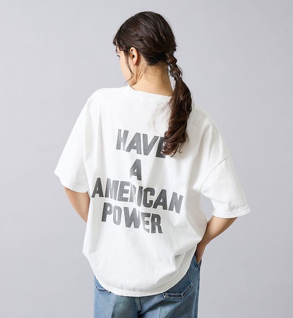 ABAHOUSE「【REMI RELIEF / レミ レリーフ】  HARD SP加工 20/-」|Tシャツ・カットソー|オフホワイト