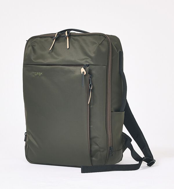 ABAHOUSE「【DsBk / ディーエスビーケー】SquareSmartPack ／スクエアス」|リュック|カーキ