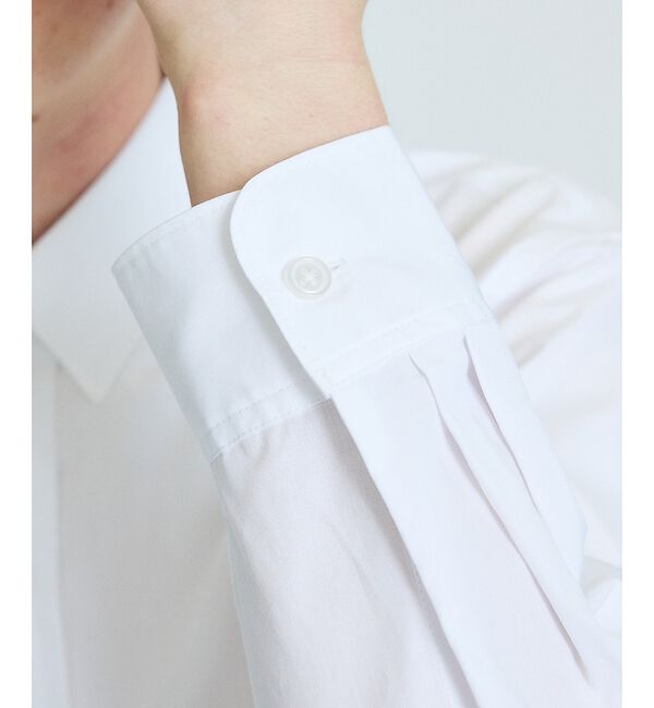 ABAHOUSE「【JAMES FABRIC】サイドガゼット レギュラーカラーシャツ / オーバー」|シャツ・ブラウス|