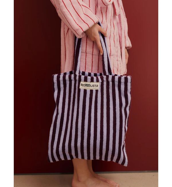 Rouge vif「【追加2/BONGUSTA/ボングスタ】NARAM TOTEBAG/トートバッグ」|トートバッグ|ワイン