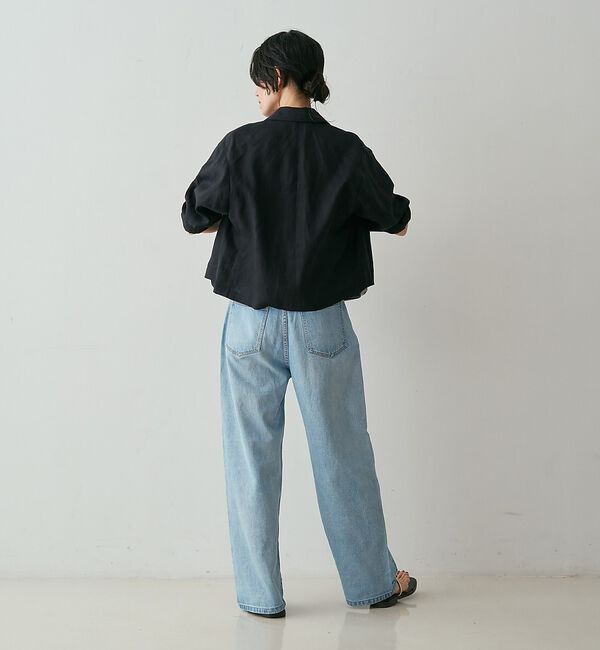 qualite「リネンショートジャケット」|その他|