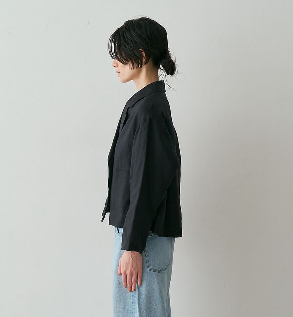 qualite「リネンショートジャケット」|その他|