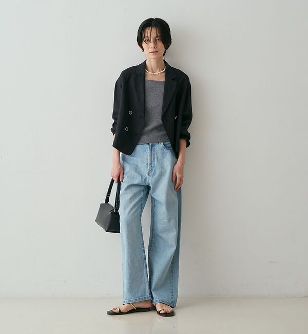 qualite「リネンショートジャケット」|その他|