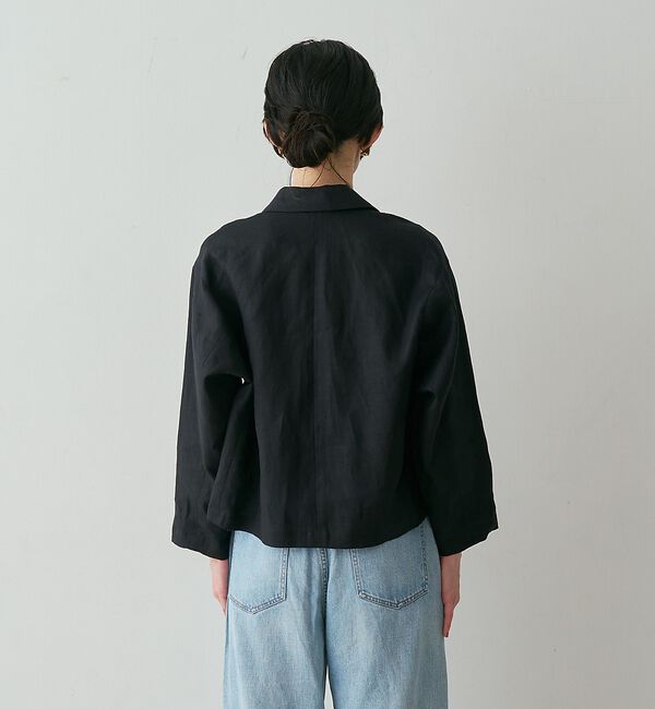 qualite「リネンショートジャケット」|その他|
