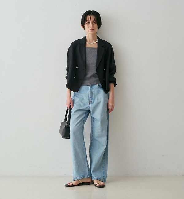 qualite「リネンショートジャケット」|その他|