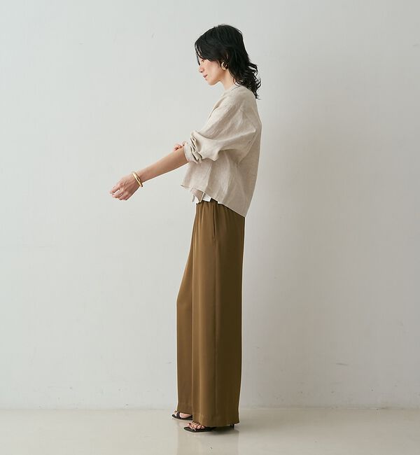 qualite「リネンショートジャケット」|その他|