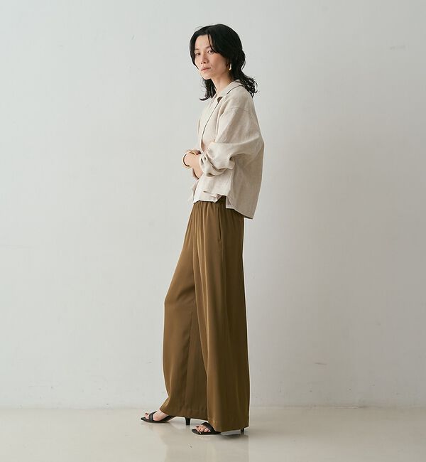 qualite「リネンショートジャケット」|その他|