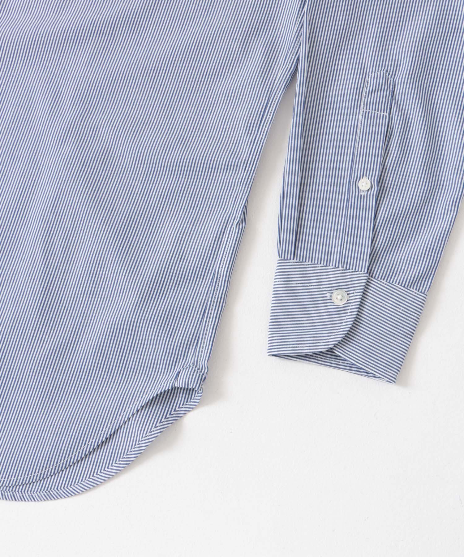 URBAN RESEARCH DOORS「『イージーケア』LIFE STYLE TAILOR　セミワイド細ストライプシャツ」|シャツ・ブラウス|
