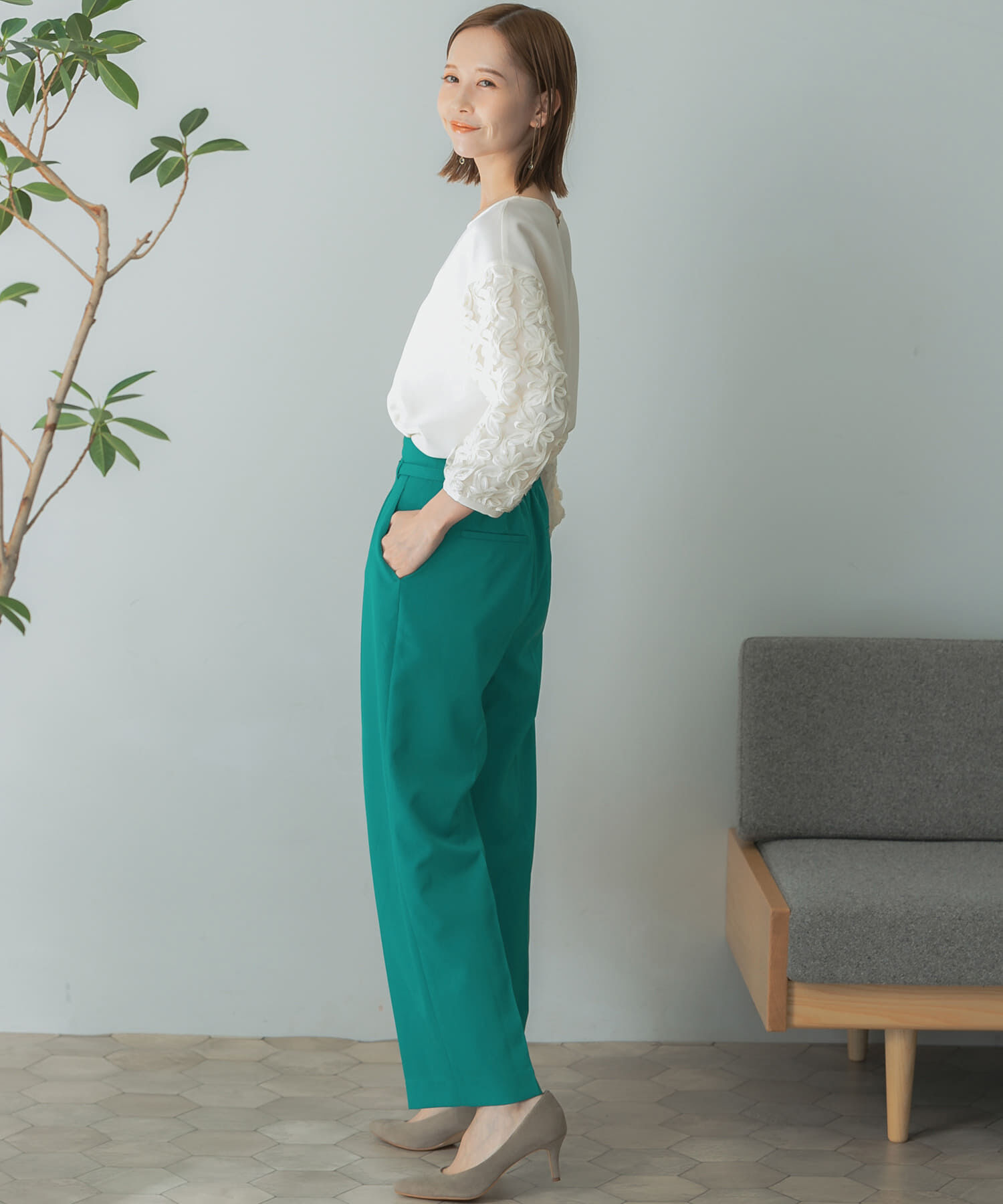 URBAN RESEARCH ROSSO「マルチWAYセミワイドパンツ」|その他|