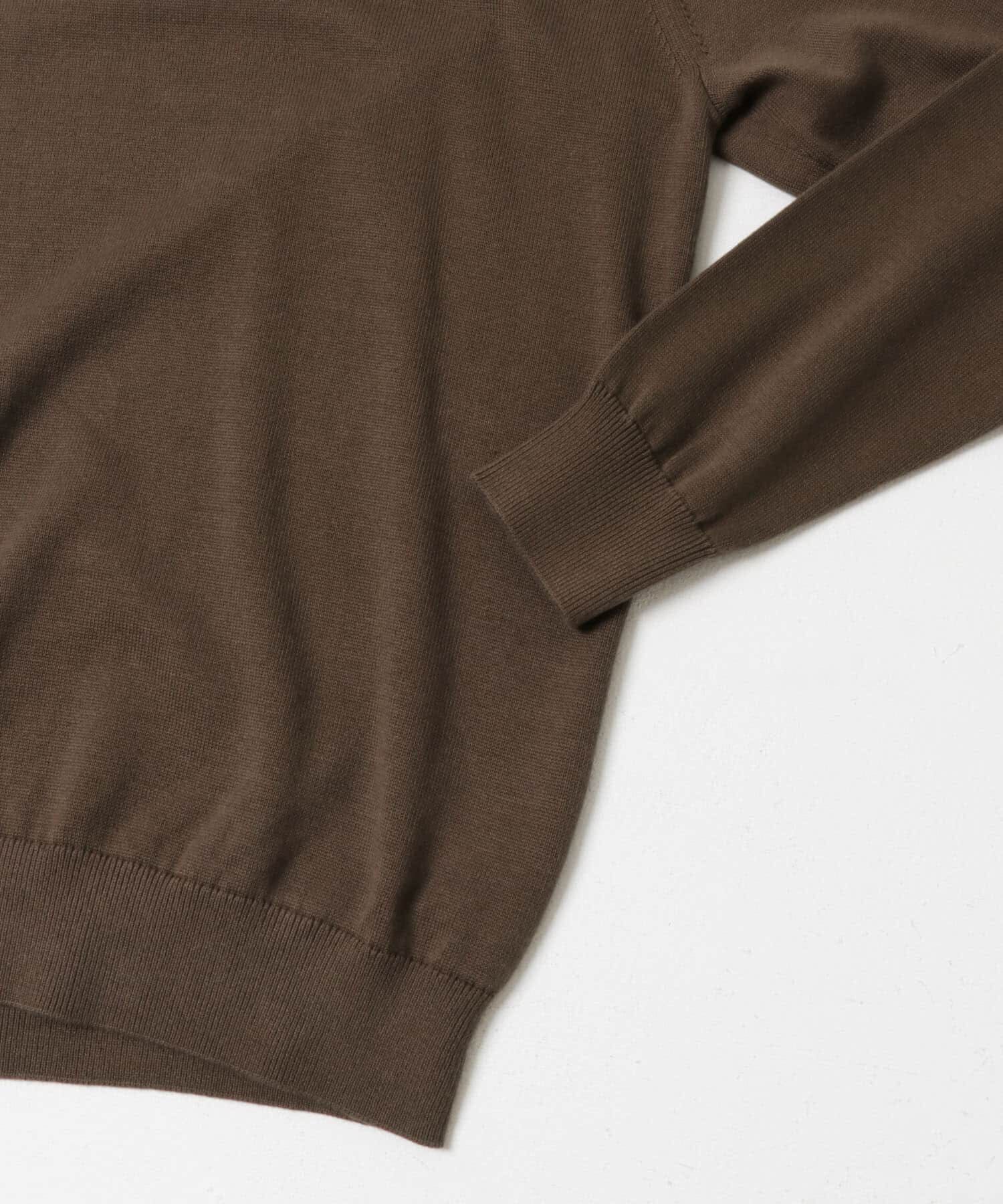 URBAN RESEARCH DOORS「LIFE STYLE TAILOR　コットンシルクハイゲージクルーニット」|シャツ・ブラウス|