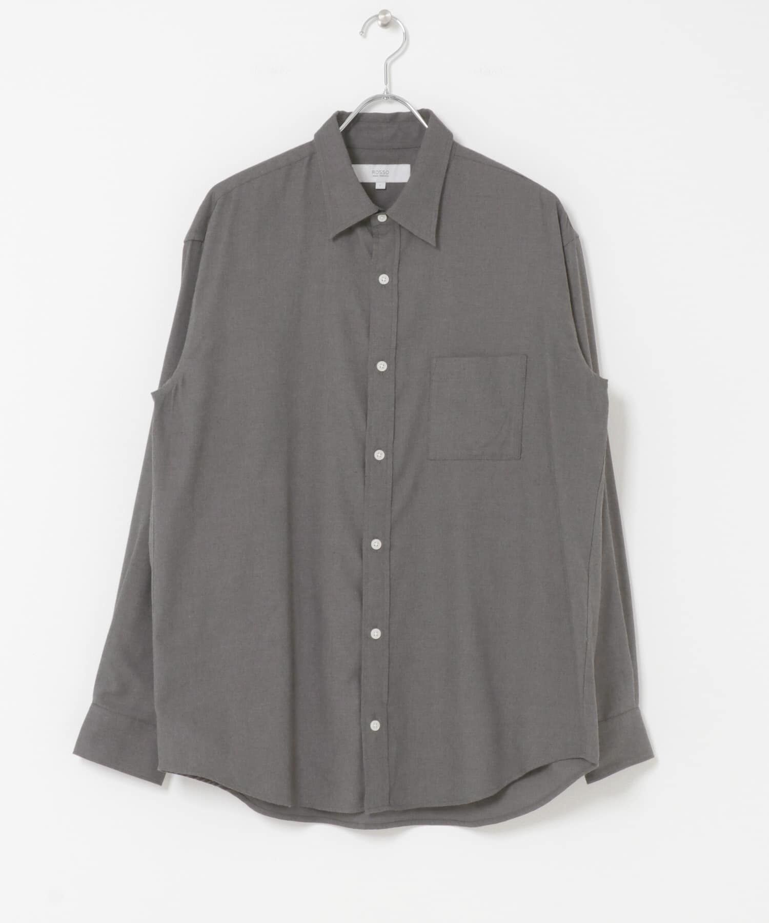 URBAN RESEARCH ROSSO「『蓄熱 / XLサイズあり』アーバンリラックスサーモネルレギュラーシャツ」|シャツ・ブラウス|