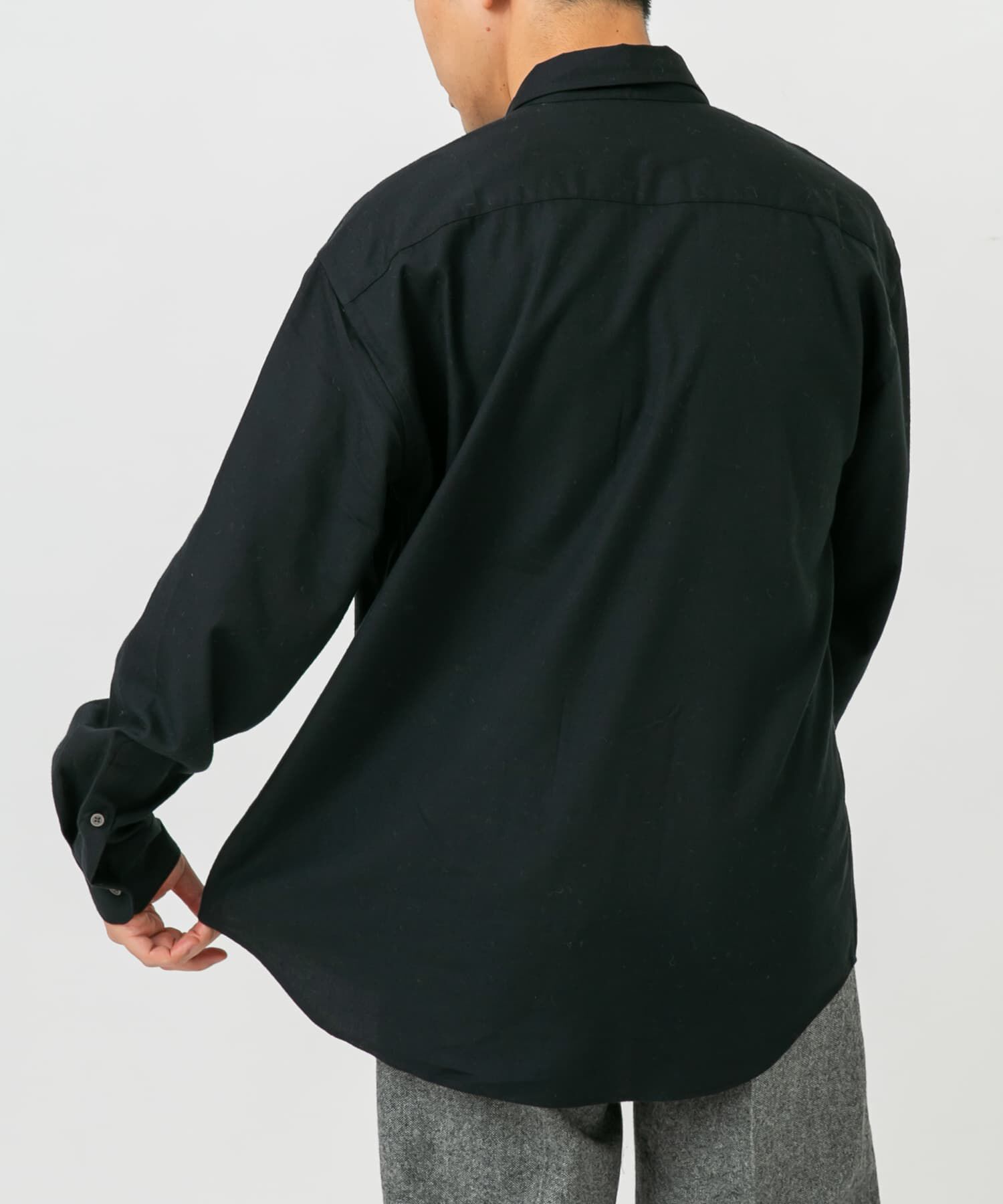 URBAN RESEARCH ROSSO「『蓄熱 / XLサイズあり』アーバンリラックスサーモネルレギュラーシャツ」|シャツ・ブラウス|