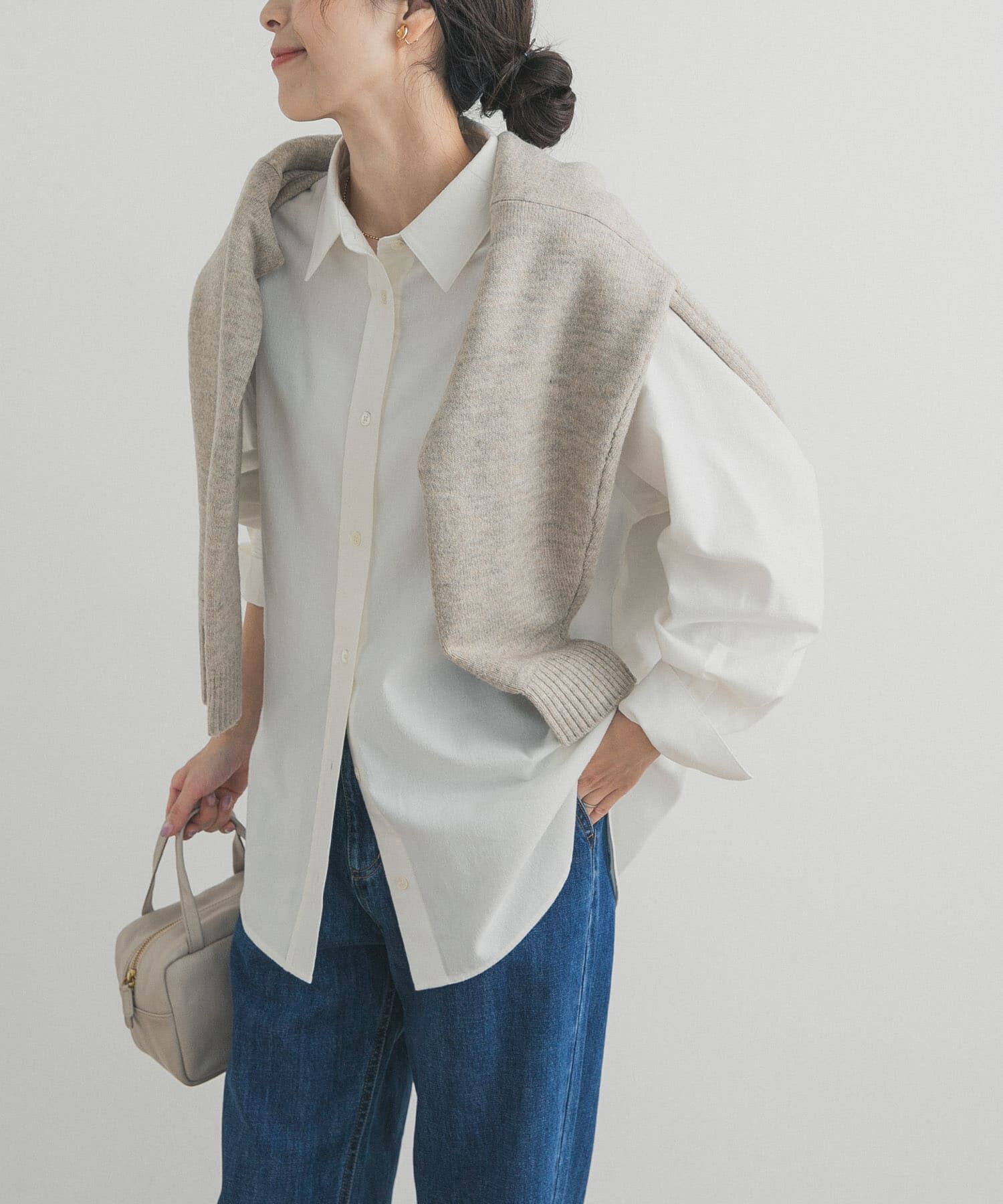 URBAN RESEARCH DOORS「起毛レギュラーカラーシャツ」|シャツ・ブラウス|