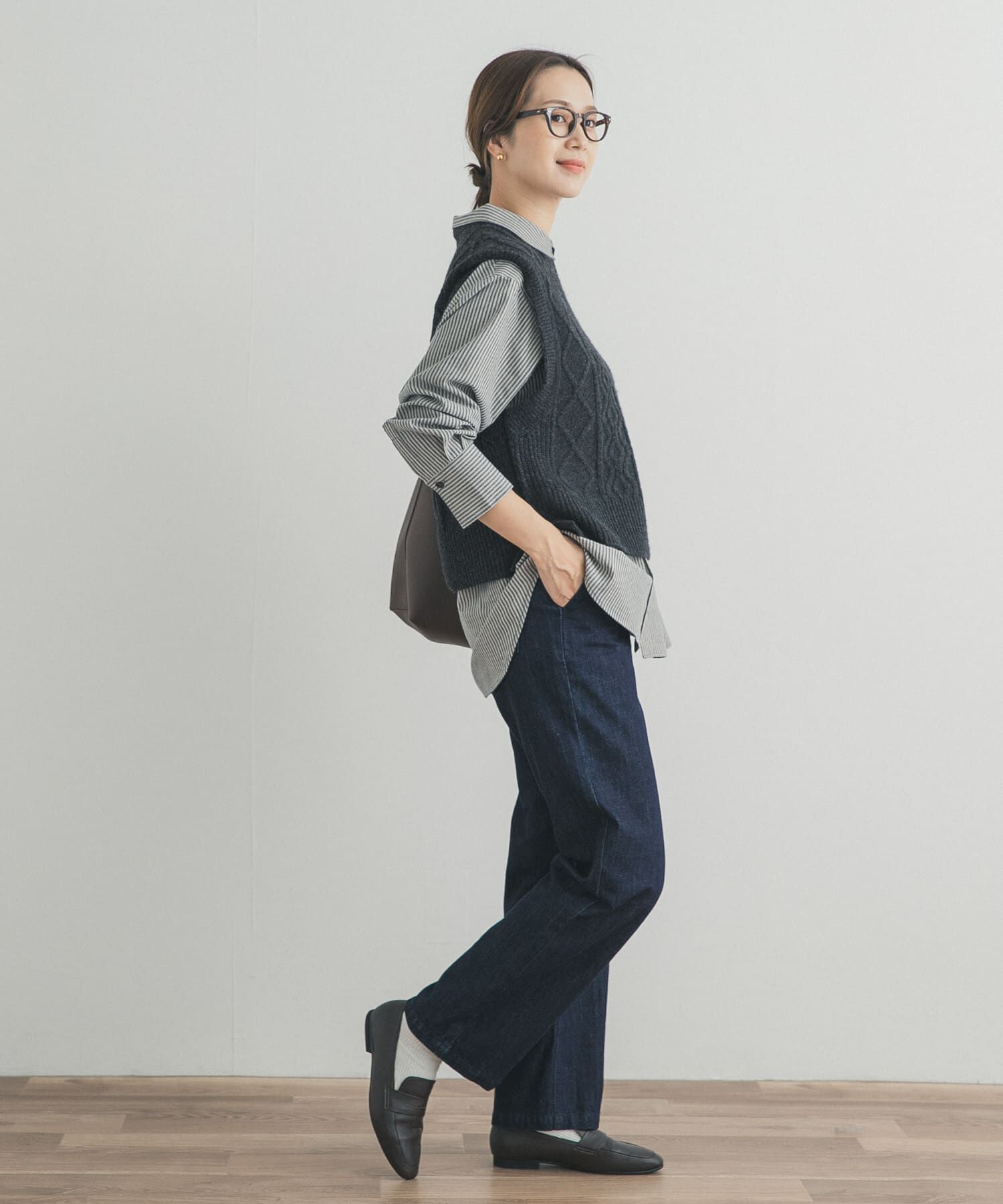 URBAN RESEARCH DOORS「起毛レギュラーカラーシャツ」|シャツ・ブラウス|