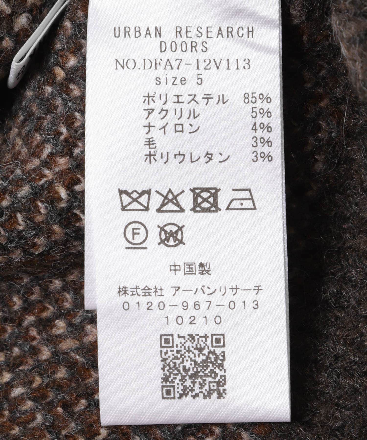 URBAN RESEARCH DOORS「FORK&SPOON　アーガイルプルオーバーニット」|ニット・セーター|