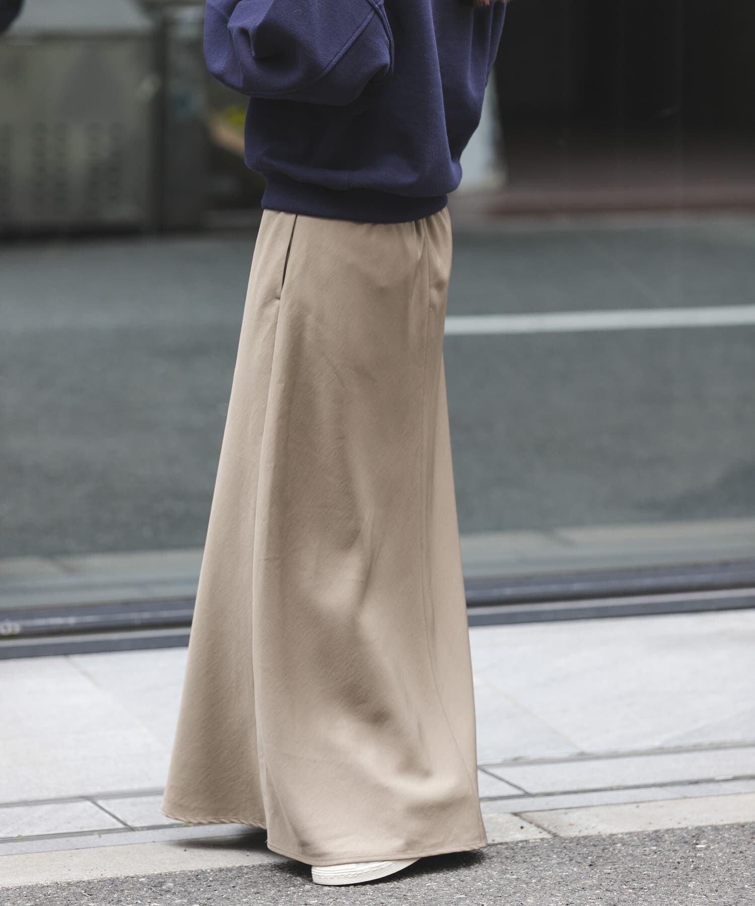 URBAN RESEARCH DOORS「FORK&SPOON　ヴィンテージツイルスカート」|スカート|