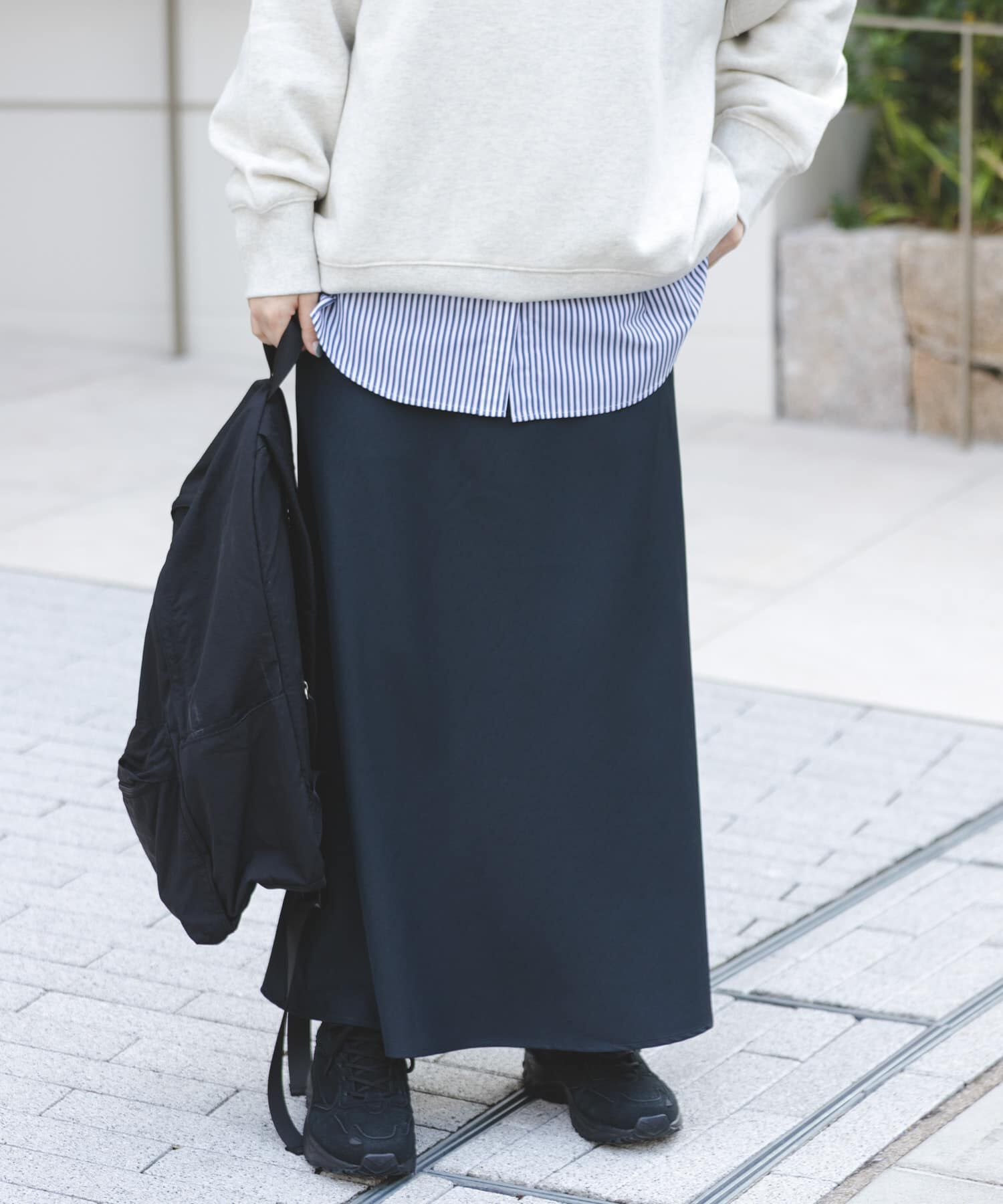 URBAN RESEARCH DOORS「FORK&SPOON　ヴィンテージツイルスカート」|スカート|