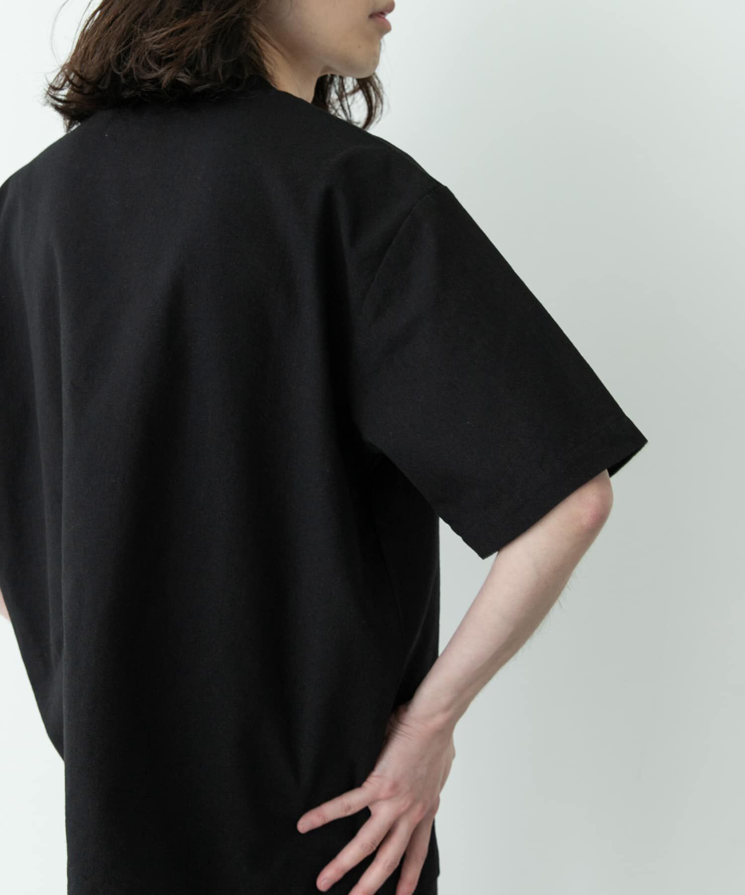 Sonny Label 「接触冷感リネン混ショートスリーブTシャツ」|Tシャツ・カットソー|
