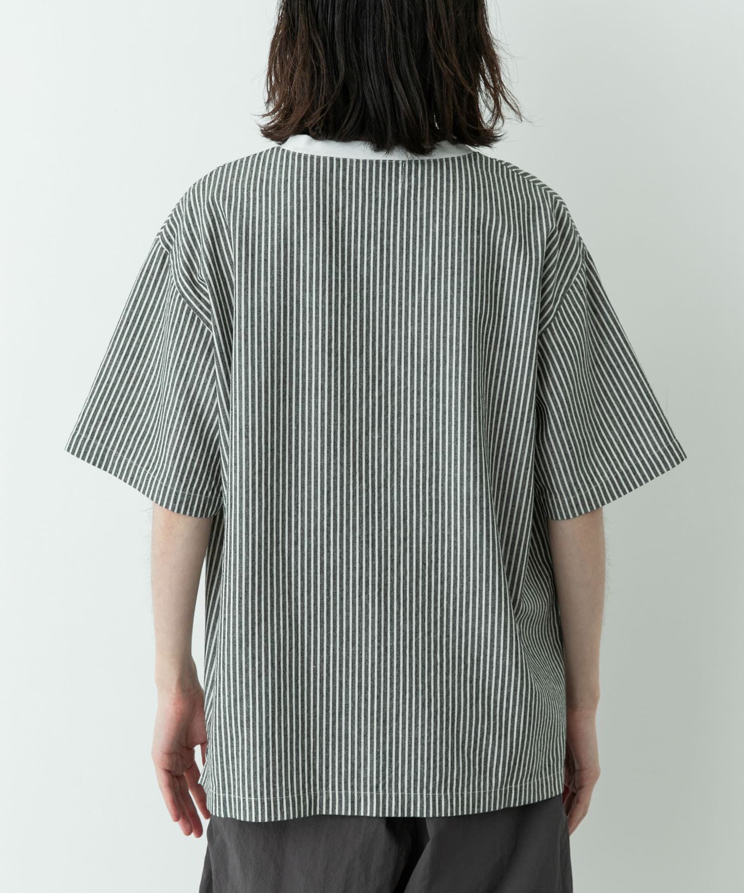 Sonny Label 「接触冷感リネン混ショートスリーブTシャツ」|Tシャツ・カットソー|