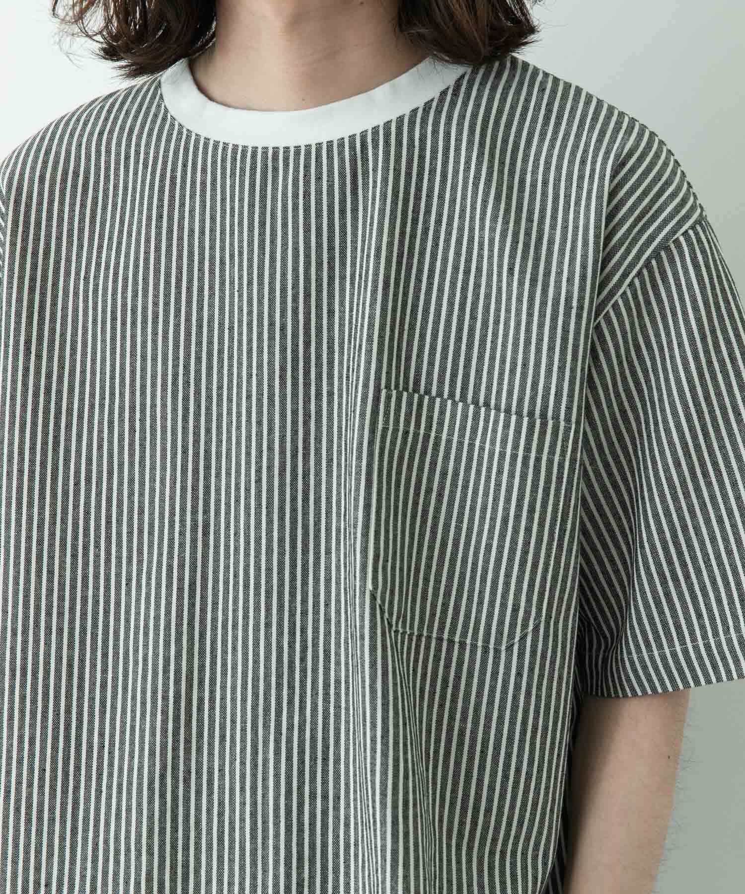 Sonny Label 「接触冷感リネン混ショートスリーブTシャツ」|Tシャツ・カットソー|