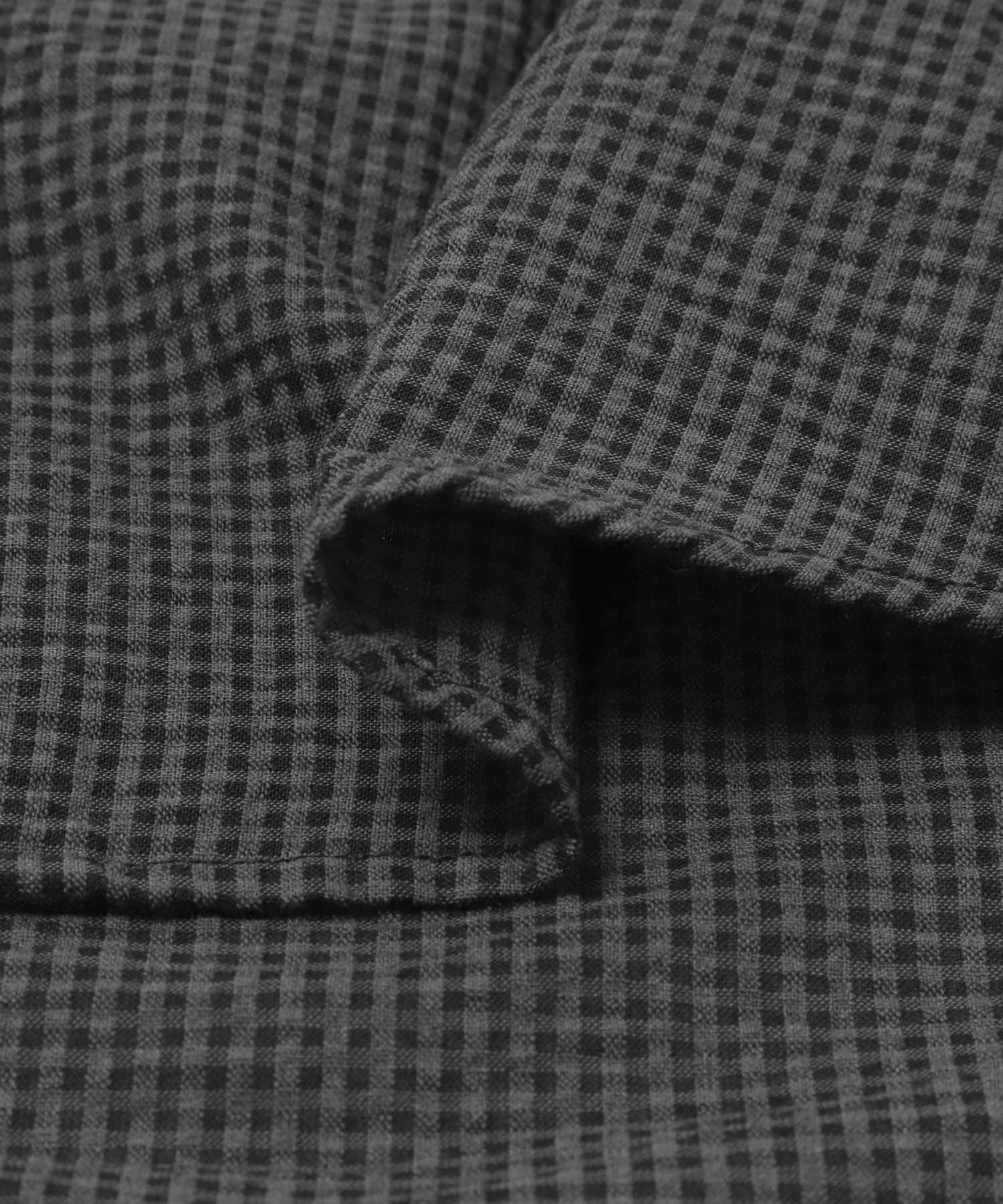 URBAN RESEARCH DOORS「FORK&SPOON　シアサッカーショートスリーブシャツ」|シャツ・ブラウス|
